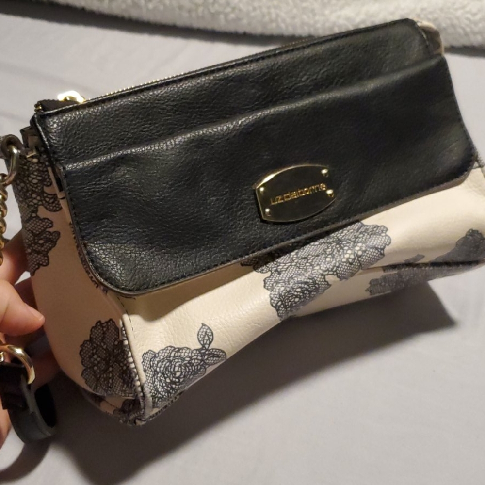 Liz Claiborne floral purse